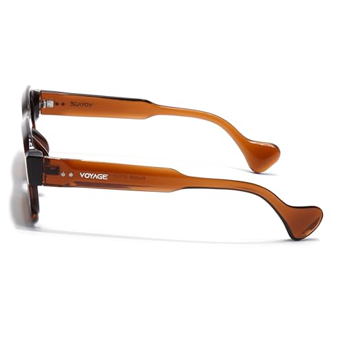 Image of Voyage UV Protection Rectangle Sunglasses for Men & Women