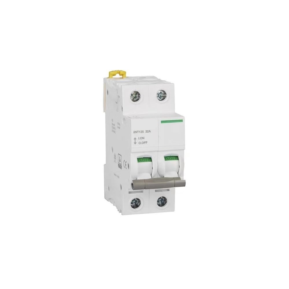 Interruttore Differenziale Puro Salvavita, Tipo C 2P 32A, 63A, 80A, 100A, Interruttore Elettrico Miniaturizzato Magnetico Termico 125A 400VAC 50HZ 6KA(100A)