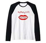 BOOriginal Georgian Oh Please! Diamond Braces Woman and Girl Raglan Baseball Tee