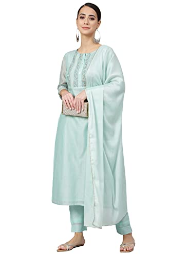 Image of Janasya Women Kurta Pant Set