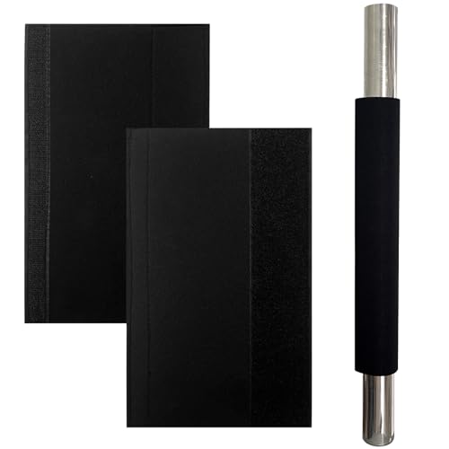 Rainmae 2 PCS Heat Resistant Door Handle Cover for Commercial Business Door Door Handle Covers Wrap Protecting Against Hot & Cold Handles Non-Slip Cover for Business & Front Door Vertical Handles