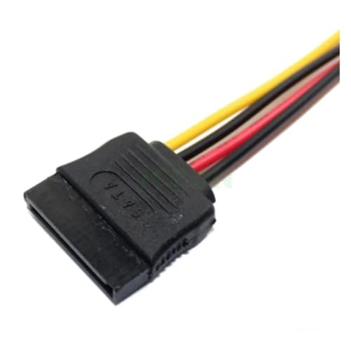 Cable adaptador ITX M1ni 4pin a HDD Sata 15Pin 40cm miniatura 4
