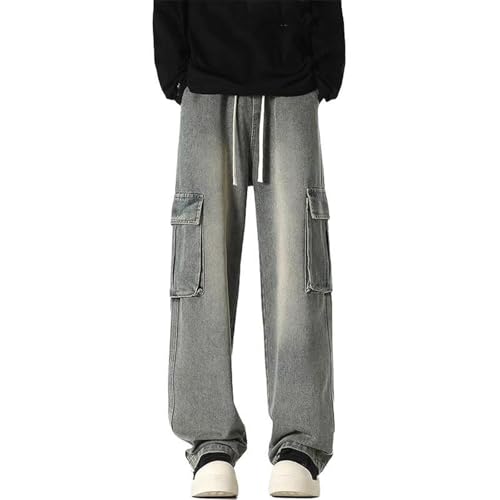 Men's Jeans Thin Summer American Vintage Cargo Pants