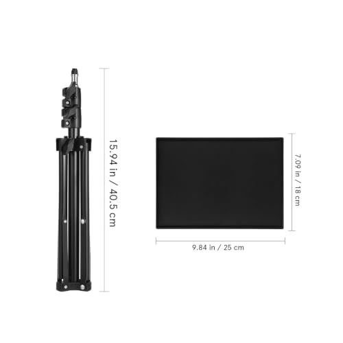 Soporte de proyector con varilla telescópica bandeja de 48cm y trípode universal estable 5