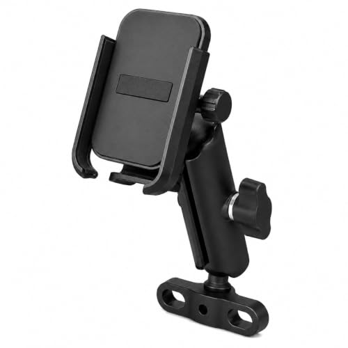Image of CERLINK Universal Bike & Motorcycle Mobile Holder - 360 Rotatable Phone Mount for Bicycle & E-Bike, Adjustable Handlebar Clamp, Secure Anti-Slip Grip