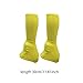 Aymzbd Ice Skating Leg Warmers Knit Long Leg Warmers Decor Fashion Supplies Keep Warm Ice Figure Skating Socks for Sports Dance, Yellow