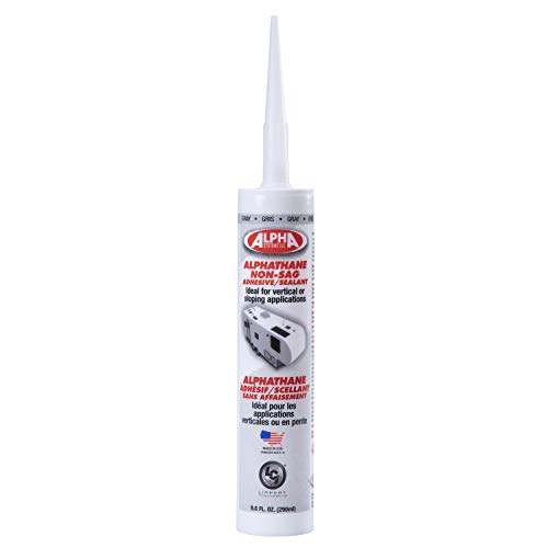 5160 ALPHATHANE Non-Sag Sealant for 5th Wheel RVs, Travel Trailers and Motorhomes by Lippert Components - Used condition - US$20.71