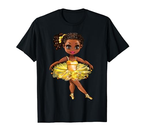 Melanin Ballet Dance - Danse ballerine afro-américaine T-Shirt