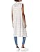 Calvin Klein Women's Loose Knit Duster, heathered almond, One Size
