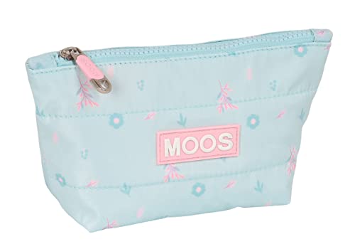 Moos - Beauty Case Scuola Per Bambini Con Porta Trucco, Trousse Ideale Per Diverse Età, Confortevole E Versatile, Qualità E Resistenza, 23 X 8 X 12 Cm