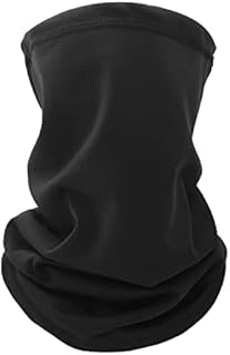 CHEERYMAGIC Neck Warmer Winter Thicken Windproof Neck Gaiter Snood Men Women for Skiing Running Cycling A2-ZRWB