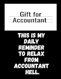 Photo Gallery gift for accountant: accountant log book & accountant composition notebook for relaxation from accountant hell Photo Gallery gift for accountant: accountant log book & accountant composition notebook for relaxation from accountant hell