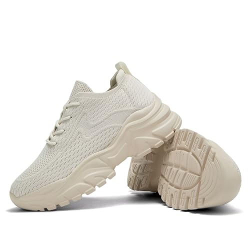 Image of Womens Ladies Walking Shoes Fashion Running Sneakers Casual Comfor Lightweight Breathable Soft Sole Gym Tennis Work