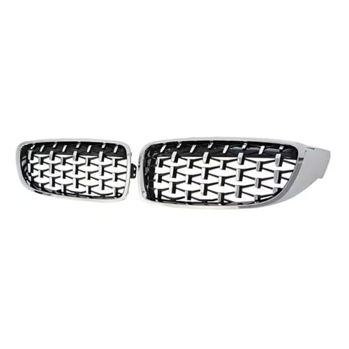 Calandre pour BMW Série 4 F32 look double lamelle noir brillant