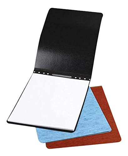 ACCO Capas de relatório PRESSTEX, 21 x 28 cm, encadernação superior, centros de 7 cm, vermelho, 2 po