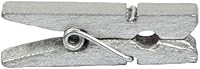 Vista 82 de JAM PAPER Wood Clip Clothespins - Small - 7/8 Inch - White - 50 Clothes Pins/Pack