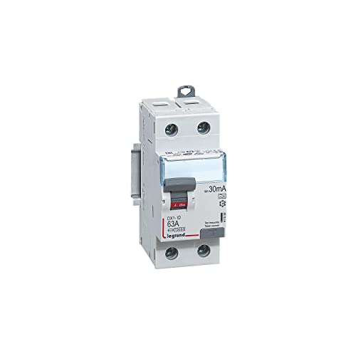 Legrand 411556 Interrupteur différentiel DX3 2P 63A tye A 30mA 2 modules