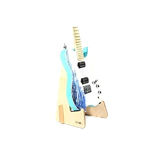 Ruach GS-7 Support pour guitare électrique et basse en bouleau - Les Beatles, Paul McCartney, John Lennon, RIngo Starr, George Harrison Ruach GS-7 Support pour guitare électrique et basse en bouleau – Image 2