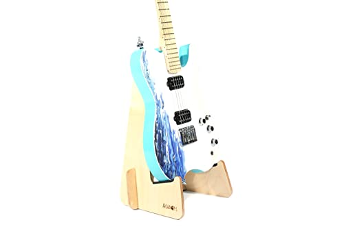 Ruach GS-7 Support pour guitare électrique et basse en bouleau - Les Beatles, Paul McCartney, John Lennon, RIngo Starr, George Harrison Ruach GS-7 Support pour guitare électrique et basse en bouleau – Image 3