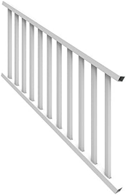 YardSmart 73024862 6'X36" Select Stair Sq Bal White Vinyl Railling