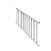 YardSmart 73024862 6'X36" Select Stair Sq Bal White Vinyl Railling