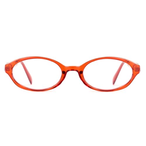 Image of Cyxus Oval Blue Light Glasses for Women Fashion UV Blocking Computer Glasses 8242