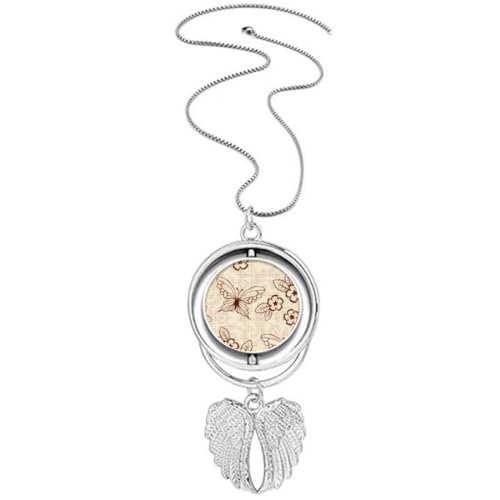 Collier ailes d'ange marron bohème idéal pour vos tenues d'été