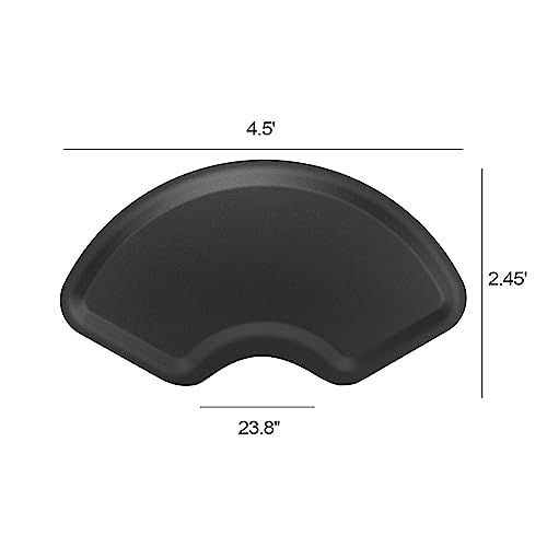 OmySalon Salon Floor Mat Anti Fatigue Thick Barber Chair Mats, Salon Mat for Hair Stylist Standing, Barbershop Beauty Spa Hairdressing Shampoo Equipment - Image 3