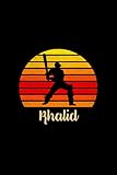 Khalid Name Gift Personalized Cricket Notebook Planner, Daily Journal for Sport Lovers: A5, Budget...