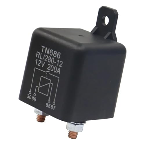 12V 24V 200A TN686 Automotive Retrofit 4 Pin Starter Relay RL 280-2 (24V Start Relay)