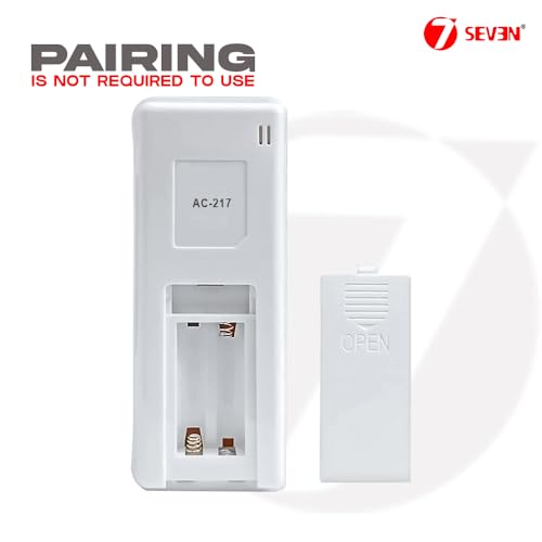 Image of 7SEVEN Compatible for Blue Star AC Remote Original 217 Model Suitable 1 1.5 2 Ton Split and Window Air Conditioner - Make Sure Existing Remote Control Match Exactly of Each Keys