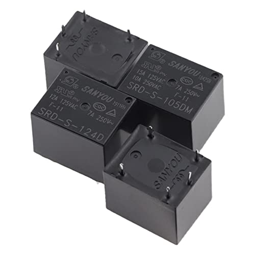 Relais SRD-S-124D 24V de commutation haute capacité 10A pour automatisme - 5