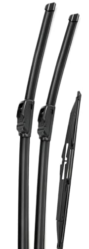 Balais d'essuie-glace anti traces pour pare-brise Volvo V40 1995-2004
