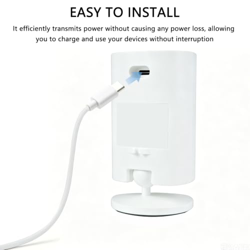 Cable de alimentación USB-A a USB-C de 5m para cámaras Ring Plus y Pan-Tilt 5