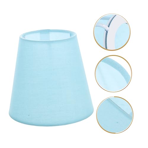 Image of Cabilock Decorative Lampshade Small Grey Desk Lamp Shade Vintage Ceiling Lamp Cover