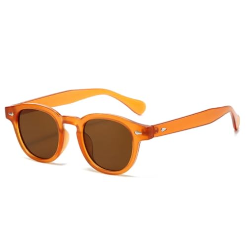 Lunettes de soleil ovales en terrasse ou à la plage style couleur bonbon