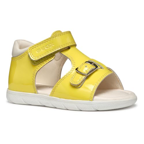 Geox - B SANDAL ALUL GIRL C, Sandalia Niñas, Yellow,