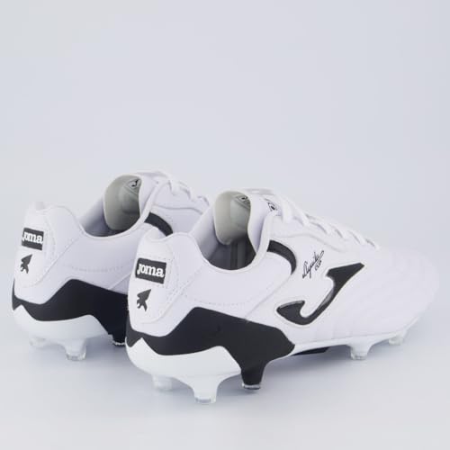 Image of Joma Soccer Boots Firm Ground, 6.5-11 - Professional Cleats - Microfiber Upper, Chrome Sole, Heel Reinforcement, and Sock-Like Fit - Aguila Cup FG
