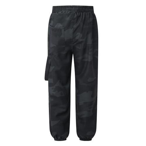 Boys Cargo Pants Kids Casual Elastic Waist Baggy Trousers Sweatpants with Pockets Summer Wear2