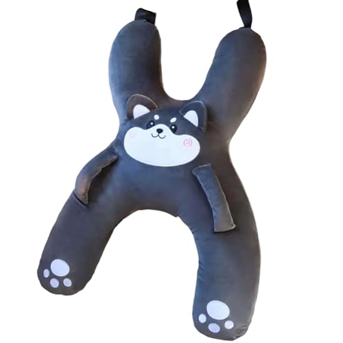 Muuookka Oreiller de Voyage pour Enfants en Forme de H - Design Ergonomique pour Voiture, Avion et Train - Confort Indispensable pour les Longs Trajets en Voiture