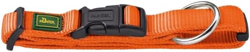 Hunter Vario-Plus Nylon Collar, 20/35 x 53 cm, Medium, Orange image 2