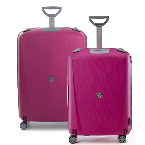 RONCATO Juego de 2 carros G + M Light Magenta Unisex Adulto, Magenta, Mediano + Grande, Maleta, Magenta, Mediano + Grande, Maleta