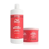 CHAMPÚ: Fija el tinte y potencia el brillo de las fibras capilares de tu cabello con este champú protector de Wella que intensifica el color; formulado para pelos teñidos, secos y dañados; especialmente para cabellos gruesos