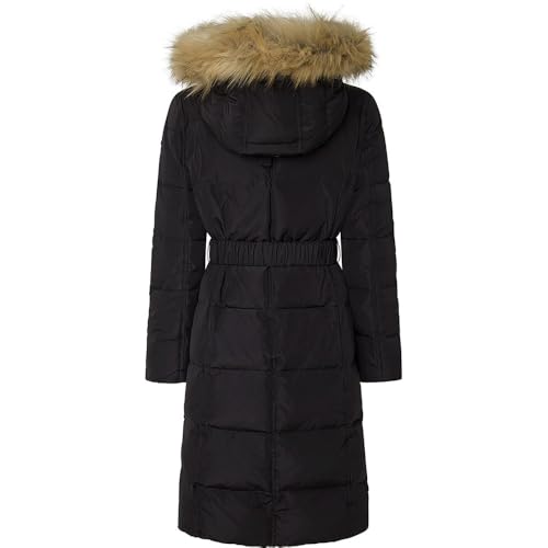 Pepe Jeans Damen Bella Baby Jacke, Schwarz (Black), 46