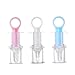 Liquid Medicine Syringe for Infant Toddler Newborns Silicone Baby Liquid Dropper Blue Liquid Medicine Syringe