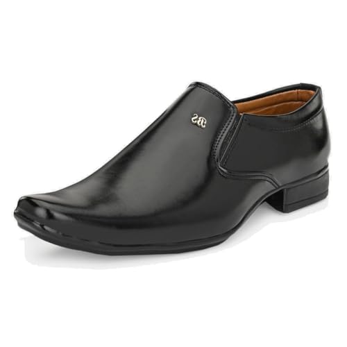 Image of Leatherkraft Formal Heeled Slip-On Shoes