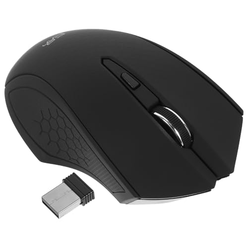 Ratón inalámbrico iplusmile de 6 teclas con diseño ergonómico y plug-and-play
