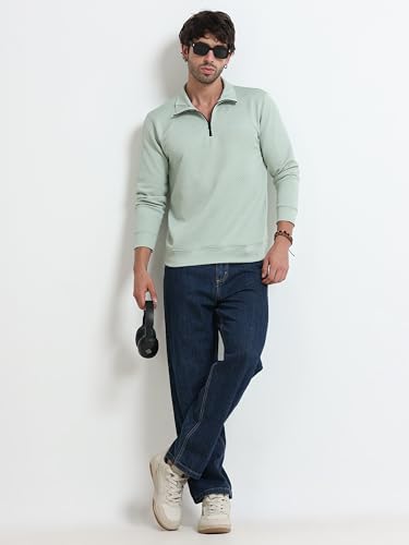 Image of Men's Linen Floral Printed Casual Cuban Collar Half Sleeve