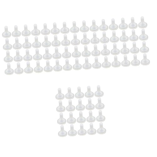 balacoo 4sets Single Kitten Bottle Puppy Feeding Device Pet Feeding Slow Feeder Bowl Insert 20pcs*4