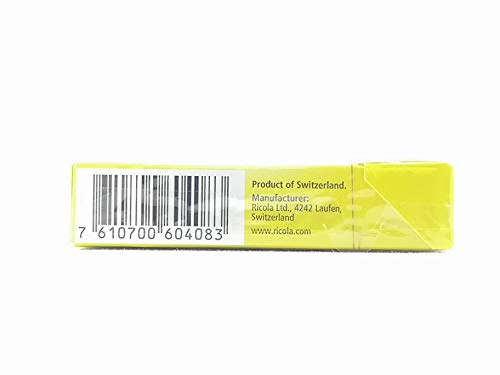 Ricola Herbal Sugar Free Swiss Pearl Breath Mints 1 Case (Pack of 20) (LemonMint)